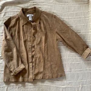 Vintage Suede Overshirt